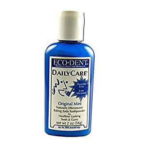 Eco-Dent Daily Care Baking Soda Toothpowder in Mint