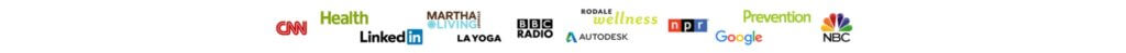 Beth Greer and her work have been seen on CNN, NPR, NBC and BBC and in Magazines such as Health, Martha Living, Rodale Wellness, Prevention and has spoken for corporations such as Google and Autodesk